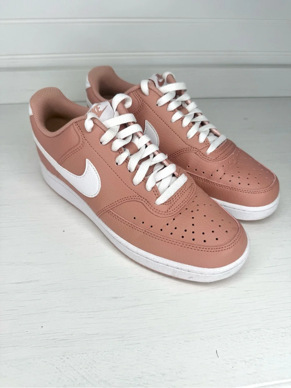 Nike Court Vision Low 'Rose Whisper' Size 8.5 Womens VNDS